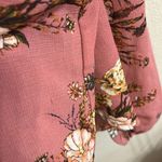 Rewind Juniors size Large Floral Embroidered Cold Shoulder Top pullover blouse Photo 6