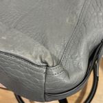Vince Camuto Gray Fava Leather Hobo Photo 9