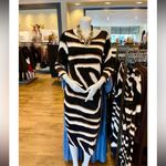 Chico's Chico’s Travelers Zebra Print Slinky Midi Dress. Size 20-22/ 4. Photo 1