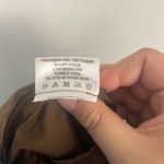 Tory Burch brown cropped folded trouser pants size 4 preppy Photo 7