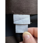 Chico's  Women Size 1 Pull On Brown Paisley Print Pants Stretch Office Modern City Photo 7