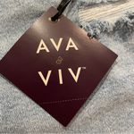 Ava & Viv  High Rise Midi Short Women Size 24/5” Slim Fit Light Wash Rolled Hem Photo 5