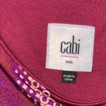 CAbi  Celebrate Geometric Dot Printed Drape Neck Sleeveless Tank Top Size Small Photo 4