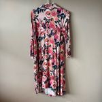 Posh Peanut Women’s Bamboo Floral Dusty Rose Pattern Robe Size Medium Pink Photo 6