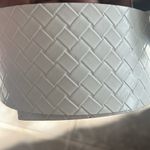 INC NWT  Woven Stretch Belt in White, New with Tag, Retail $44.50 Photo 5