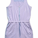 Athleta  Expedition Dress Liliac Blue 4 EUC Attached Shorts Pockets Photo 0