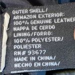 East 5th  Black Genuine Leather Coat Photo 6