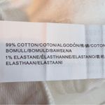 EVIDNT Los Angeles Size 26 Essen Relaxed White Raw Hem Straight Leg Denim Jeans Photo 11