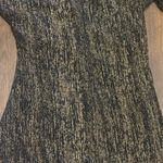 Calvin Klein Green and Gold Ribbed Sheath Dress Photo 2