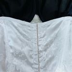 Frederick's of Hollywood  Y2K Black and White Corset with Built in Bra Size XL Photo 6