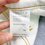 Vanilla Sky Denim Shorts Womens Medium Two Tone Distressed Grunge Rocker Beach Blue Photo 8