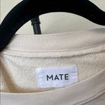Mate the Label MATE organic cotton sweatshirt NWT size S Glow Photo 4