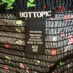 Hot Topic  Black Mushroom Cottage Critters Smocked babydoll Dress W/Pockets|Sz:MD Photo 14