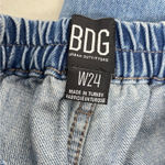 BDG  Urban Outfitters 80s Style Jogger Mom Jeans Womens 24 High Rise Blue Denim Photo 9