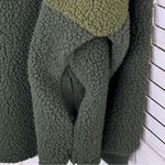 PINK - Victoria's Secret Pink by Victorias Secret Half Zip Varsity Half Zip Hoodie Jacket Green Medium Photo 9