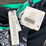 Fabletics  Black & White Print Allison Cheeky Bikini Swimsuit Bottom NEW M Photo 4