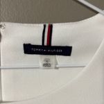 Tommy Hilfiger Black and White Sheath Dress Sleeveless Crew Neck Photo 1