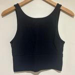 Lululemon  Power Pivot Black Reversible V Neck Ribbed Tank Top Black XXXS Photo 2
