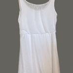 prAna  White sleeveless knee length dress size Small Photo 1