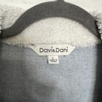 Davi & Dani  Sherpa Trim Denim Jean Jacket Size Large Photo 2
