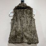 Altar'd State Altar’d State Brown Faux Fur Vest Photo 3