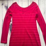 Lole  Pink Striped Long Sleeve Tunic Dress  Photo 5