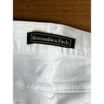 Abercrombie & Fitch White Denim Jean Shorts Size 24 Photo 4