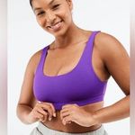 Fabletics Lola Low Impact Sports Bra - Berry Kiss - M Photo 0