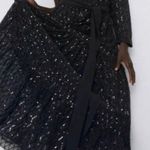 ZARA Formal Evening Black Dress Size XL Photo 2