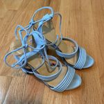 Charlotte Russe Blue Lace Up Heels Photo 0