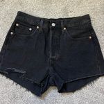 Levi's 501 Black Demon Shorts Photo 0