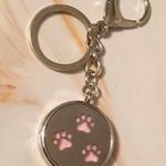 🐾 Aromatherapy Locket Keychain Pink Photo 1