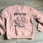 White Fox Boutique Pink Sweatshirt Casual Comfort Photo 3