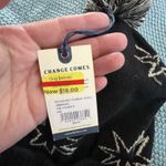 United by Blue New!  Beanie Winter Hat Cap  Made in USA Black White Stars Photo 4