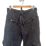 ZARA Blue Oversized Baggy Cargo Denim Pants Size Medium Photo 8