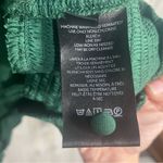 Anthropologie Sensual Plunge V-Neck Cinch Puff Sleeve Green Emerald Top size XS Photo 8