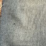 Tory Burch  Embroidered Hem Jeans Women’s Size 29 Light Wash Straight Leg Raw Hem Photo 3