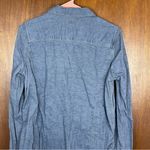 Carhartt Woman’s Denim Button Down Casual Shirt Size Medium (8/10) Photo 7