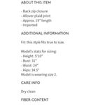 Catherine Malandrino 💕💕 Plaid Skirt with Zipper Photo 3