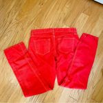 J.Crew Slim City Fit Corduroy Pants Cherry Red Size W26 L28 Photo 5
