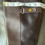 Franco Sarto Brown Leather Knee-High Boots Photo 7