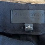 Nili Lotan Ella Pleated Virgin Wool Shorts Black Womens Size 2 Photo 10