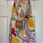 RUNAWAY THE LABEL  floral halter dress Photo 5