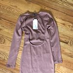 ZARA Brown Open Back Dress NWT Photo 5