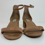 Steve Madden  Irene Tan Suede Ankle Strap Block Heel Dress Sandals Photo 1