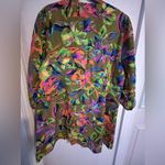 Nanette Lepore swim cover up. Size large. Fun jungle print with beading ⦠Photo 4