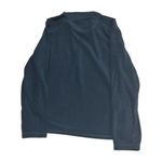 Workout Fleece Women’s Shirt Quarter Zip Pullover Navy Blue Medium Photo 5