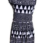 Vince Camuto #22 bold geometric print cap sleeve dress Photo 0