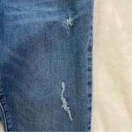 Indigo Blue  Maternity Ankle Cropped  Jeans in Classic Blue Photo 9