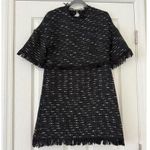 ZARA  Tweed Fringe Dress size small Photo 0
